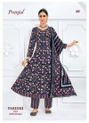 Paridhi Vol 1 By Pranjul Readymade Cotton Printed Anarkali Kurti With Pant And Dupatta Wholesale In India